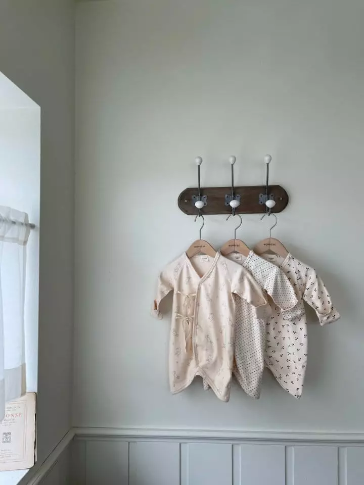 Monbebe - Korean Baby Fashion - #babyoutfit - Benet Bodysuit - 8