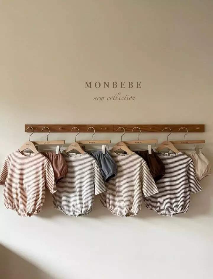 Monbebe - Korean Baby Fashion - #babyootd - Siant Bodysuit - 4