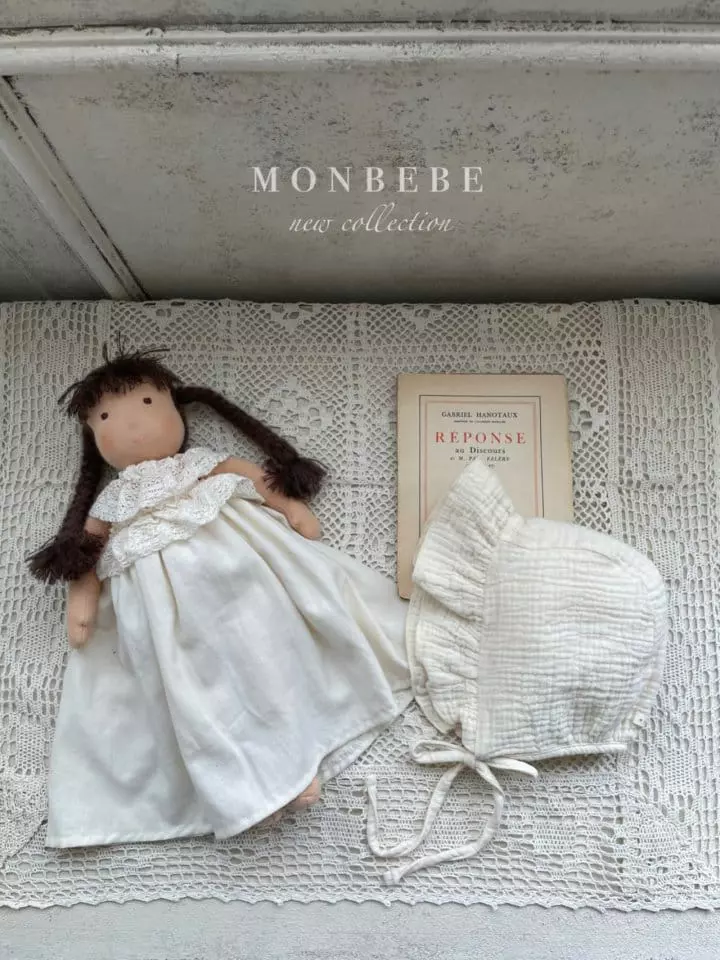 Monbebe - Korean Baby Fashion - #babywear - Lovely Bonnet - 2