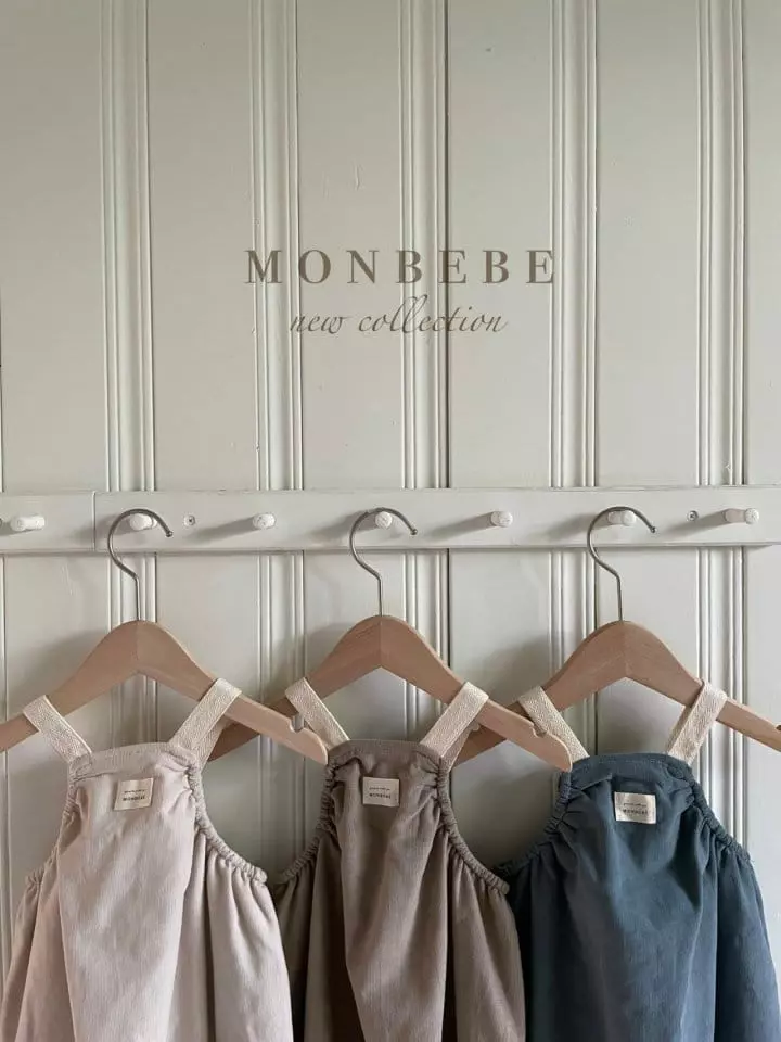 Monbebe - Korean Baby Fashion - #babywear - Rib Nuts Dungarees - 6