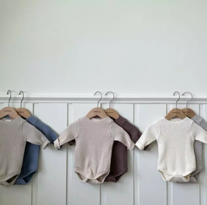 Monbebe - Korean Baby Fashion - #onlinebabyboutique - Gift Bodysuit Set - 6
