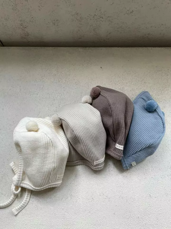 Monbebe - Korean Baby Fashion - #onlinebabyboutique - Bell Bonnet - 5