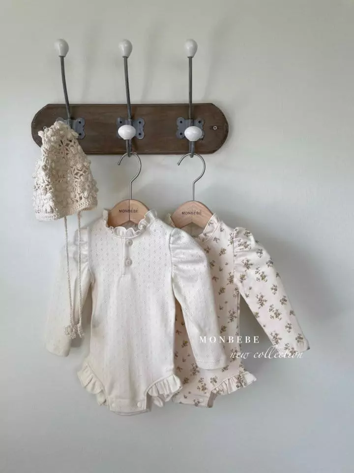Monbebe - Korean Baby Fashion - #onlinebabyboutique - Floria Bodysuit - 3