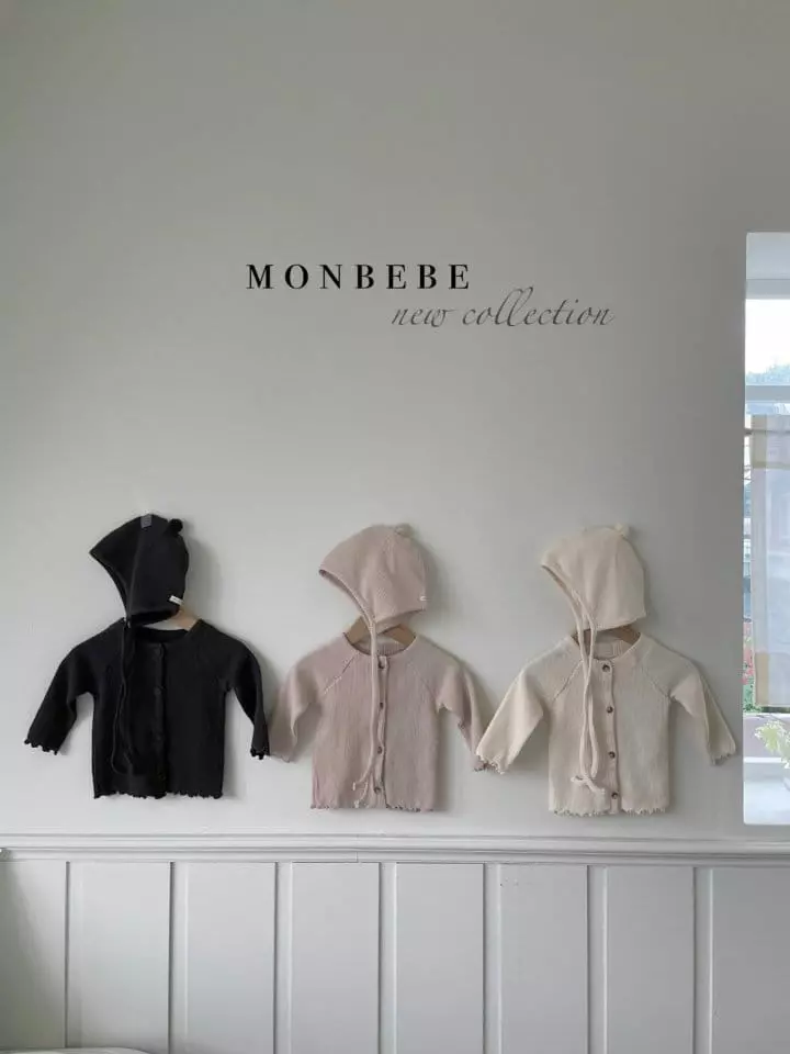 Monbebe - Korean Children Fashion - #kidzfashiontrend - Waffle Cardigan - 4