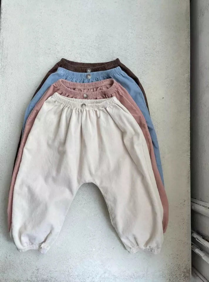 Monbebe - Korean Children Fashion - #stylishchildhood - Easy Rib Pants - 4