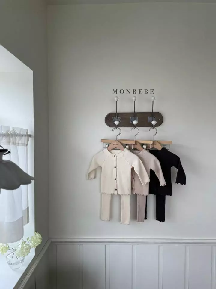 Monbebe - Korean Children Fashion - #childofig - Waffle Cardigan - 9