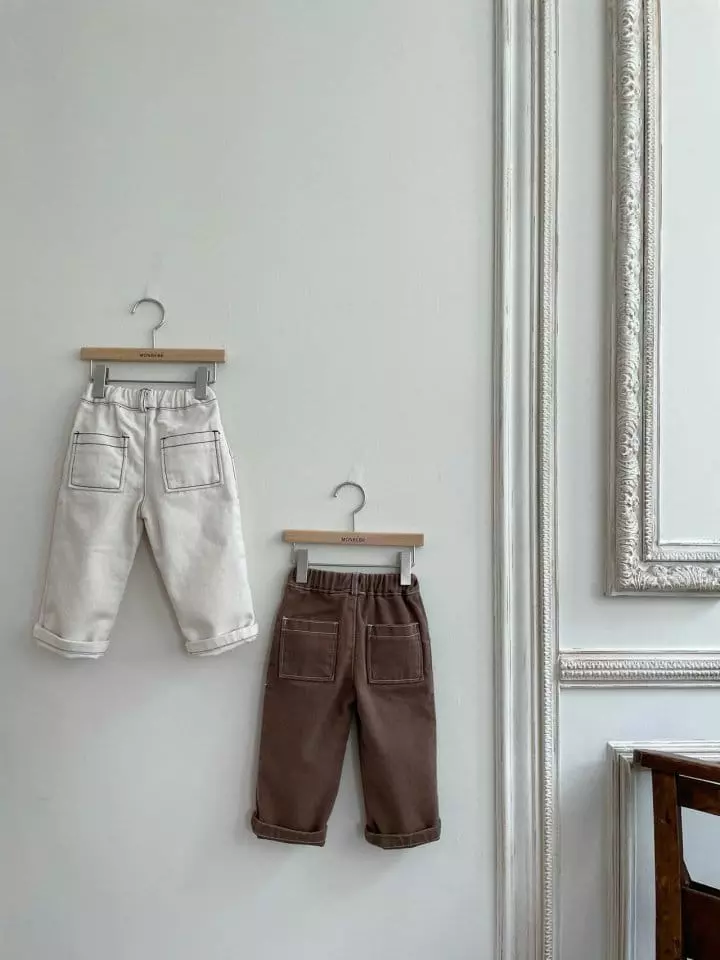 Monbebe - Korean Children Fashion - #childrensboutique - Tobi Pants - 3