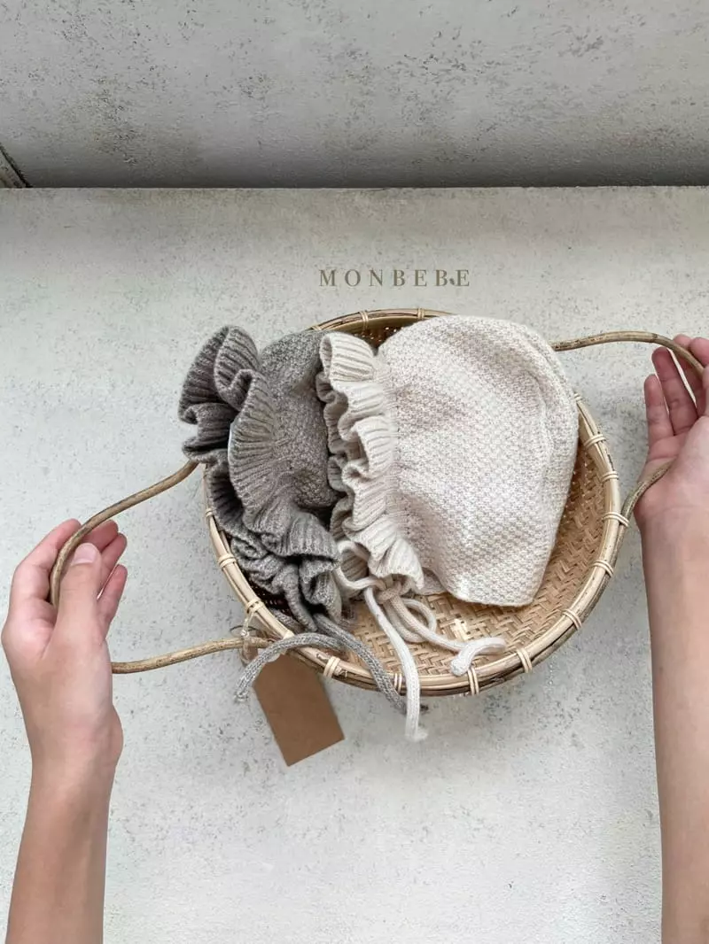Monbebe - Korean Children Fashion - #childrensboutique - Iris Knit Bonnet - 3