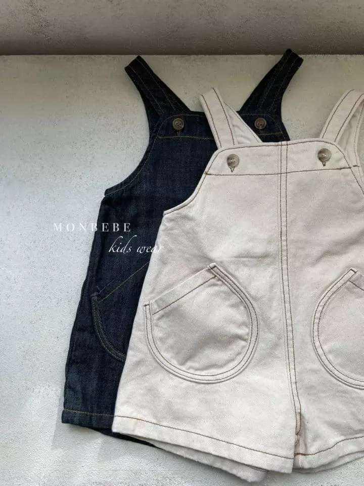 Monbebe - Korean Children Fashion - #designkidswear - Kids Collin Dungarees  - 9