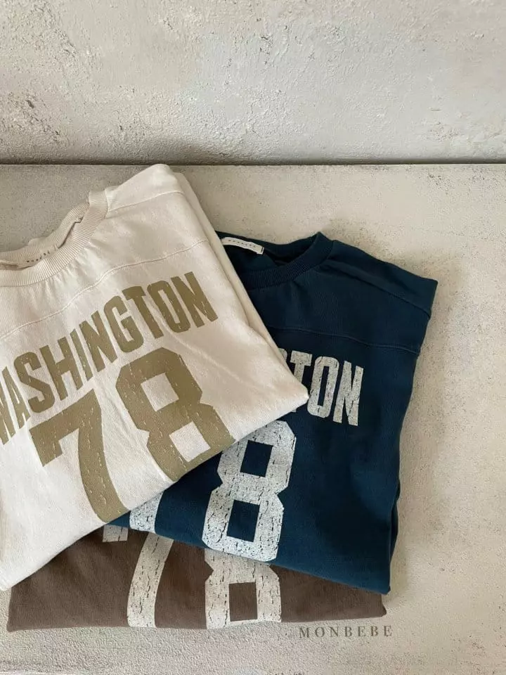 Monbebe - Korean Children Fashion - #kidsshorts - Washington Tee - 9