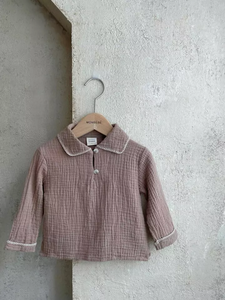 Monbebe - Korean Children Fashion - #kidsshorts - Melo Blouse - 6