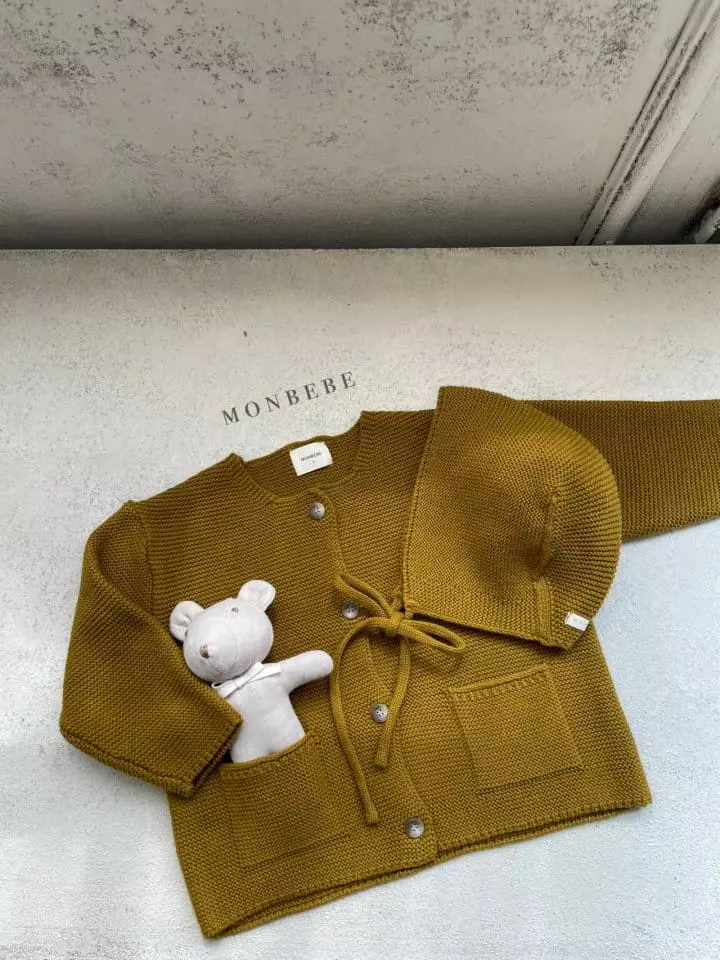 Monbebe - Korean Children Fashion - #kidsstore - Cotton Caramel Cardigan - 8
