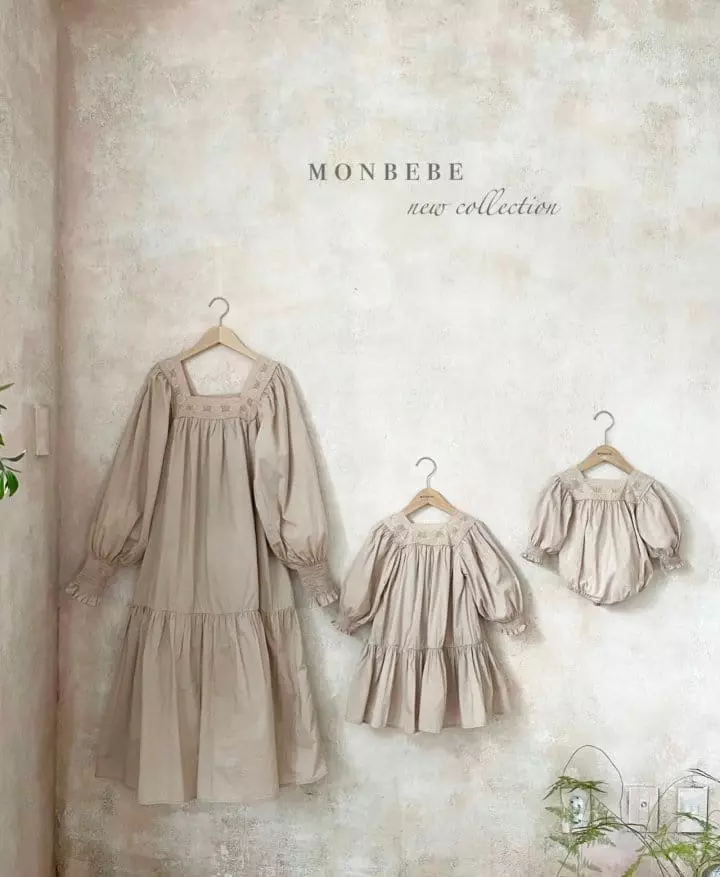 Monbebe - Korean Children Fashion - #magicofchildhood - Rosa One-piece - 9