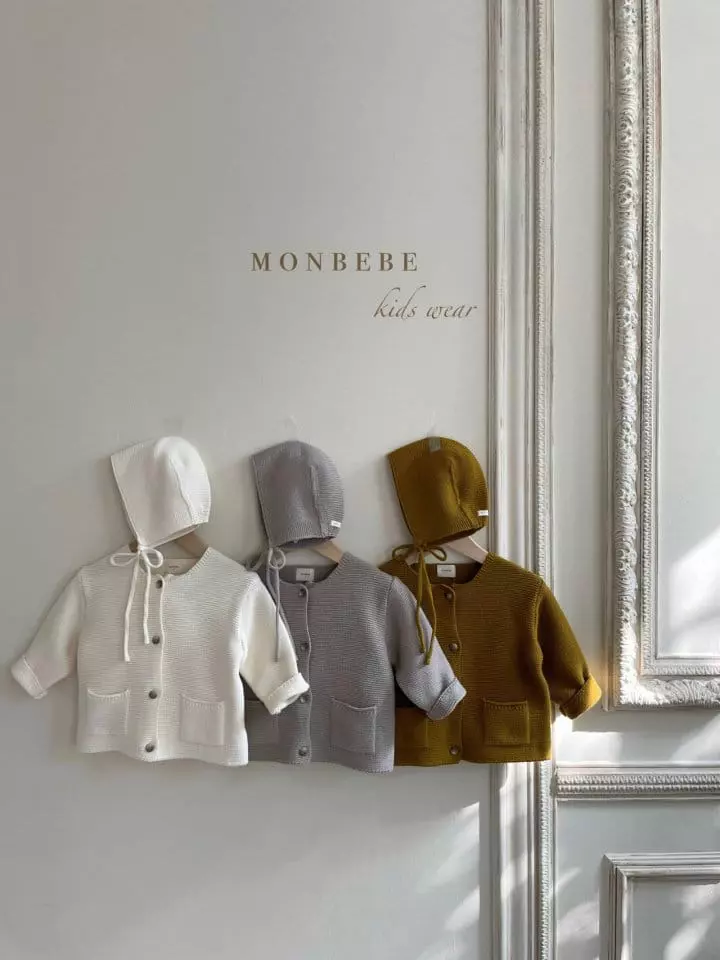 Monbebe - Korean Children Fashion - #magicofchildhood - Cotton Caramel Cardigan - 12