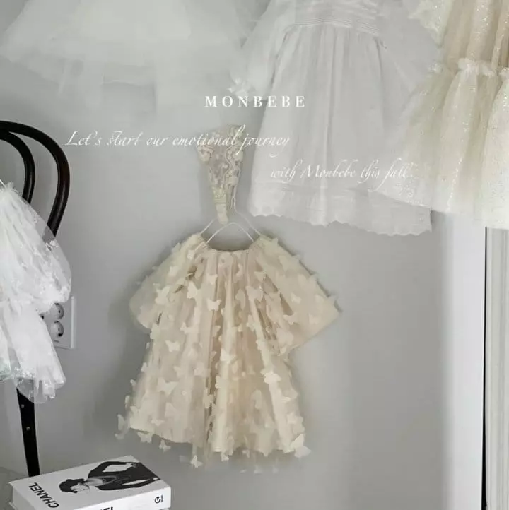 Monbebe - Korean Children Fashion - #magicofchildhood - Butterfly One-piece - 2