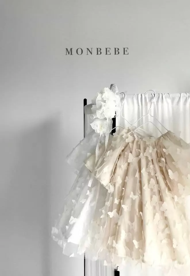 Monbebe - Korean Children Fashion - #minifashionista - Butterfly One-piece - 3