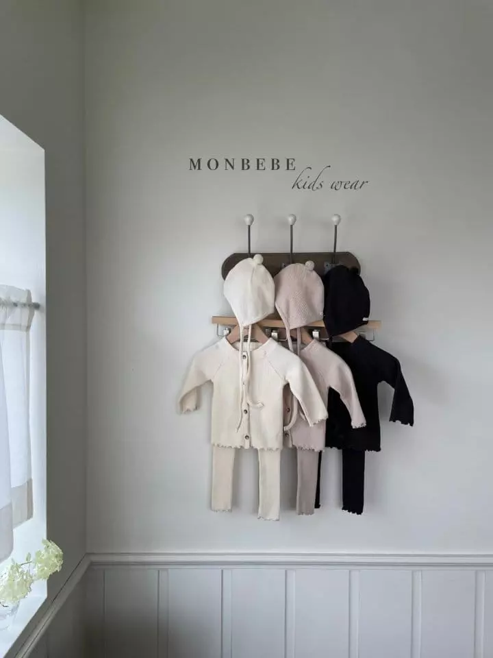 Monbebe - Korean Children Fashion - #prettylittlegirls - Waffle Cardigan - 8