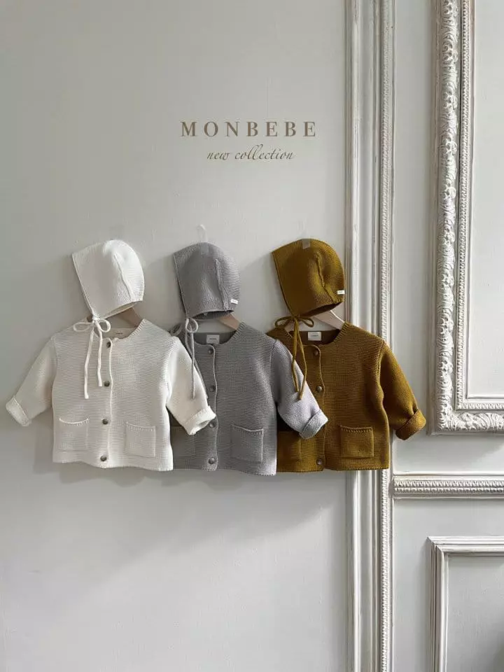 Monbebe - Korean Children Fashion - #stylishchildhood - Cotton Caramel Cardigan