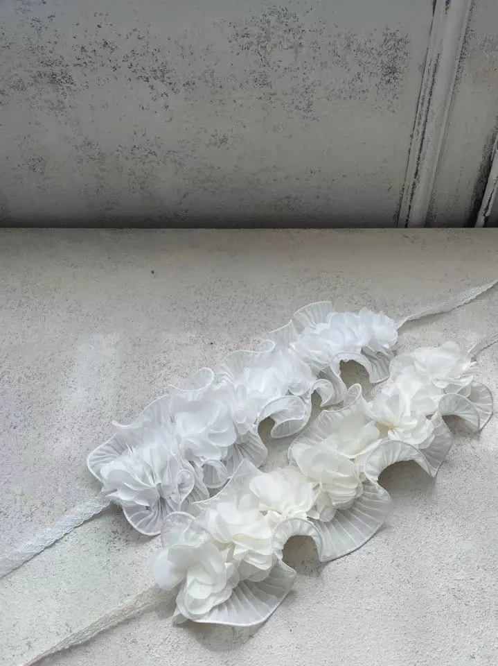 Monbebe - Korean Children Fashion - #stylishchildhood - Chiffon Hairband - 8