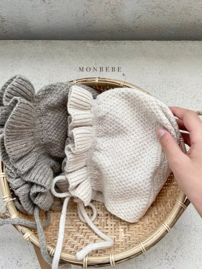 Monbebe - Korean Children Fashion - #stylishchildhood - Iris Knit Bonnet