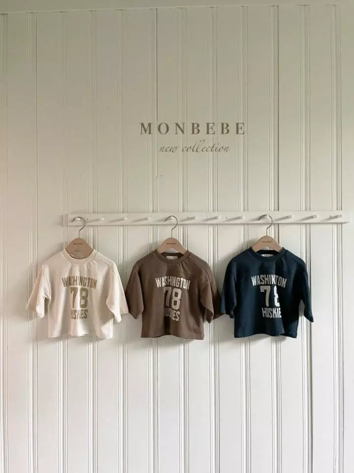 Monbebe - Korean Children Fashion - #todddlerfashion - Washington Tee