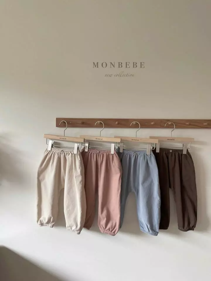 Monbebe - Korean Children Fashion - #todddlerfashion - Easy Rib Pants