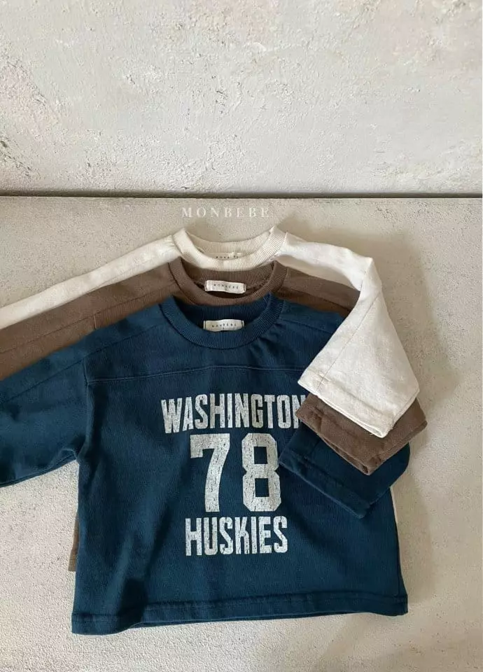 Monbebe - Korean Children Fashion - #toddlerclothing - Washington Tee - 2