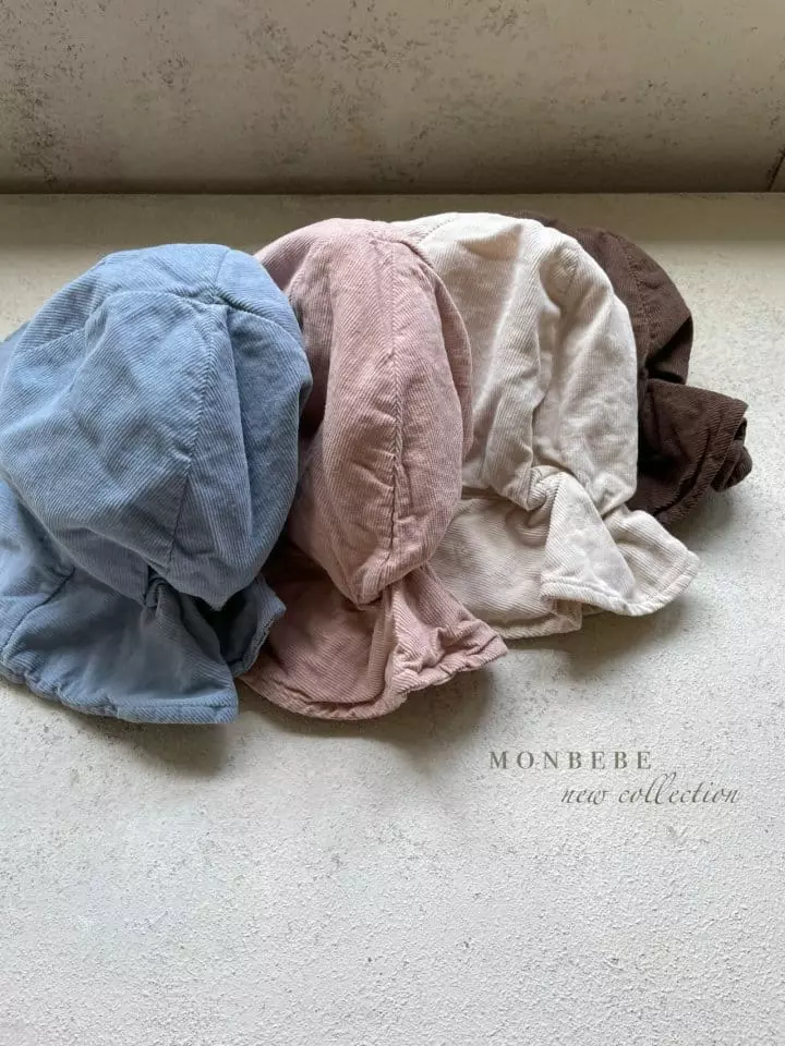 Monbebe - Korean Children Fashion - #toddlerclothing - Rib Bucket Hat - 3