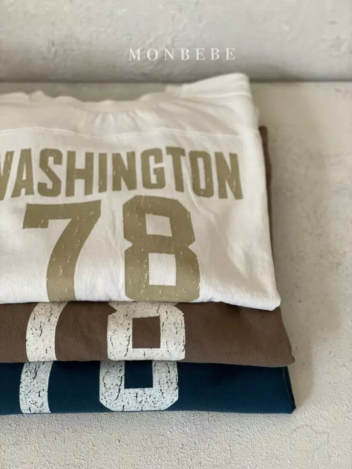 Monbebe - Korean Women Fashion - #momslook - Washington Tee Mom - 3