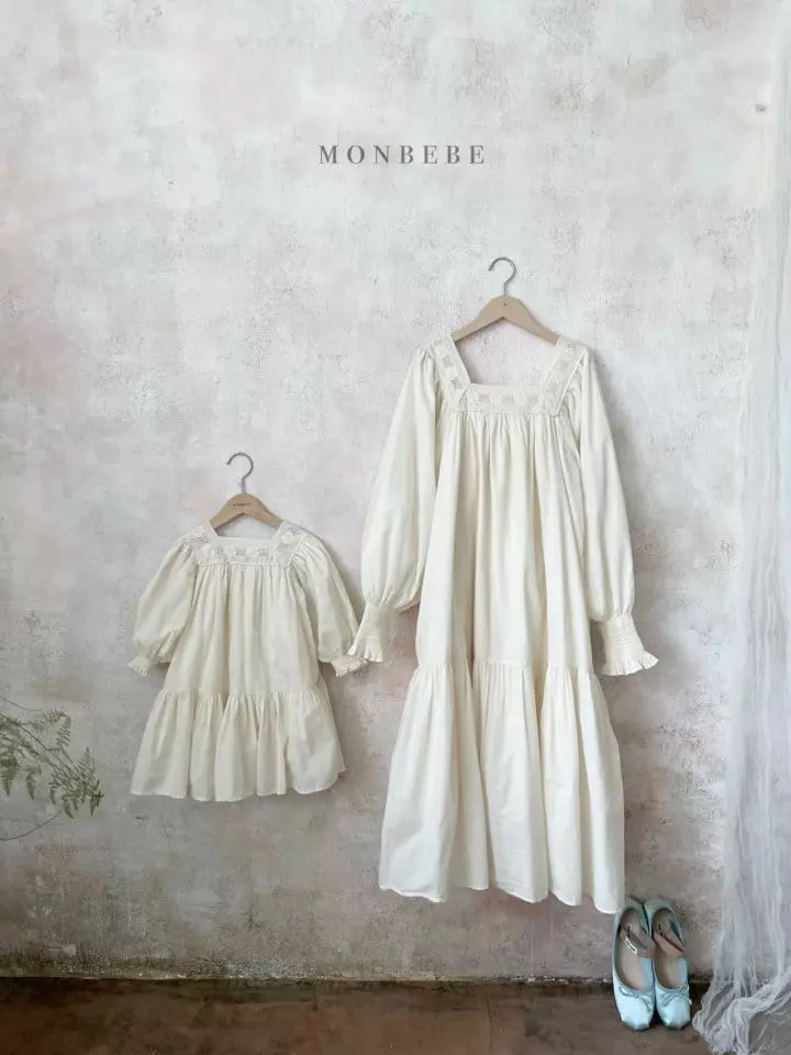 Monbebe - Korean Women Fashion - #restrostyle - Rosa One-piece Mom - 3