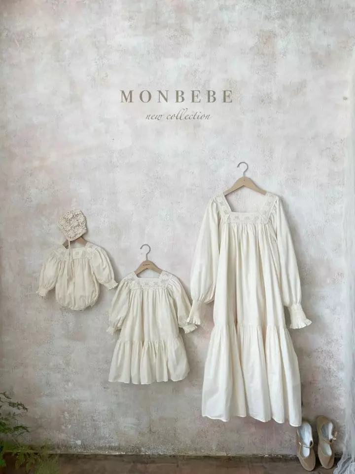 Monbebe - Korean Women Fashion - #shopsmall - Rosa One-piece Mom - 5