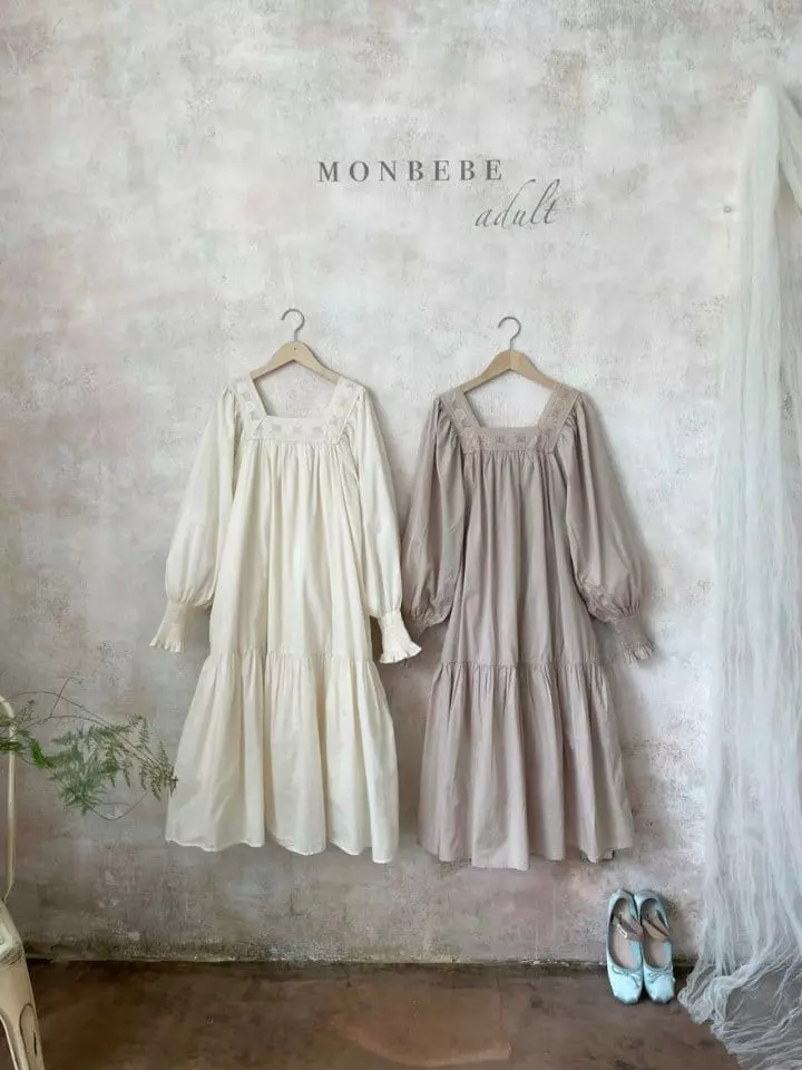 Monbebe - Korean Women Fashion - #vintagekidsstyle - Rosa One-piece Mom