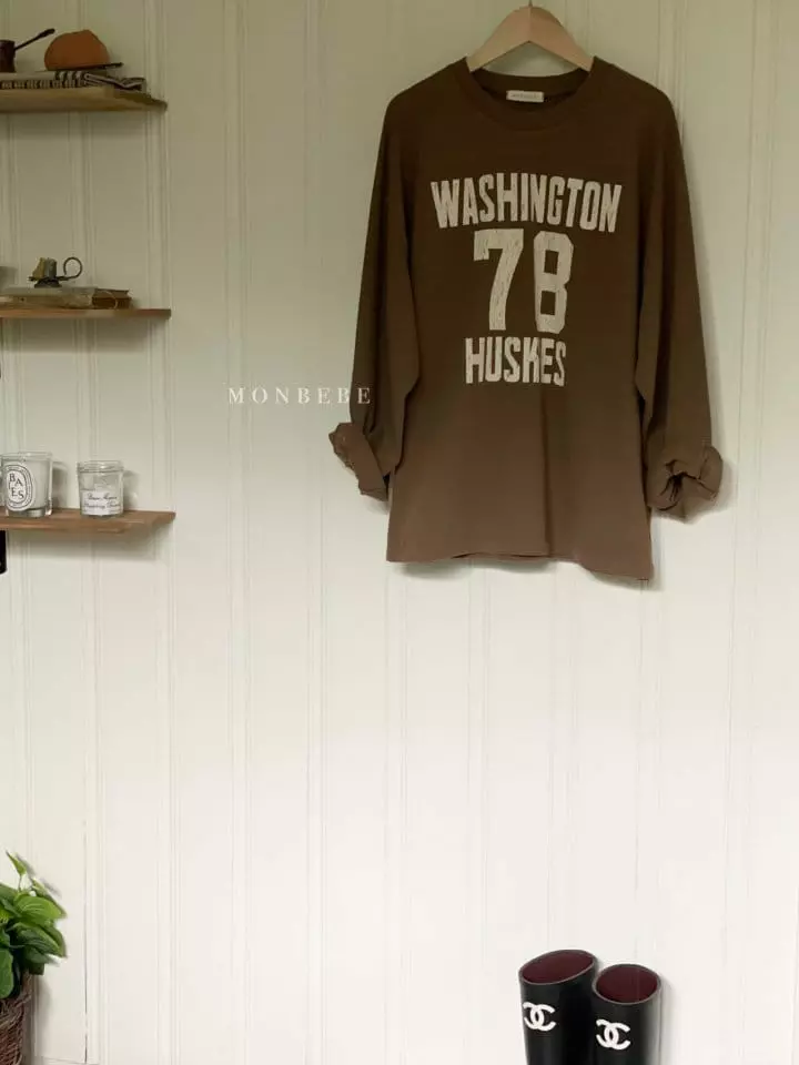 Monbebe - Korean Women Fashion - #womensfashion - Washington Tee Mom - 6