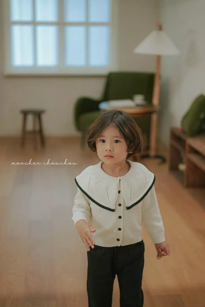 Moncher Chouchou - Korean Children Fashion - #kidzfashiontrend - Cape Cardigan - 4