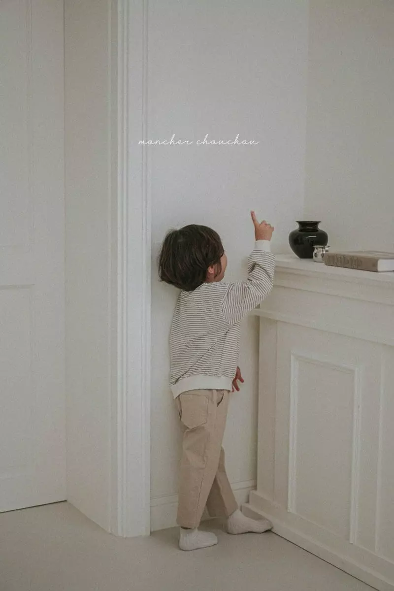 Moncher Chouchou - Korean Children Fashion - #childofig - Striaght Washing Pants