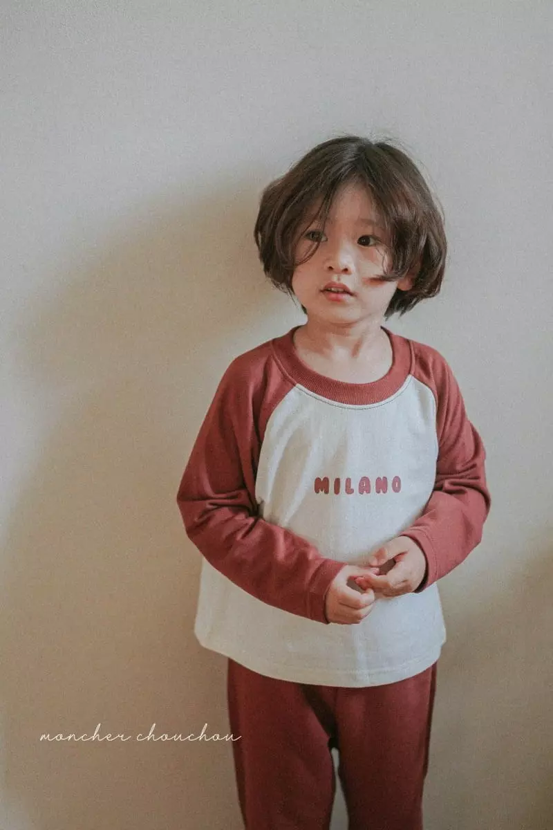 Moncher Chouchou - Korean Children Fashion - #childrensboutique - Milino Top Bottom Set