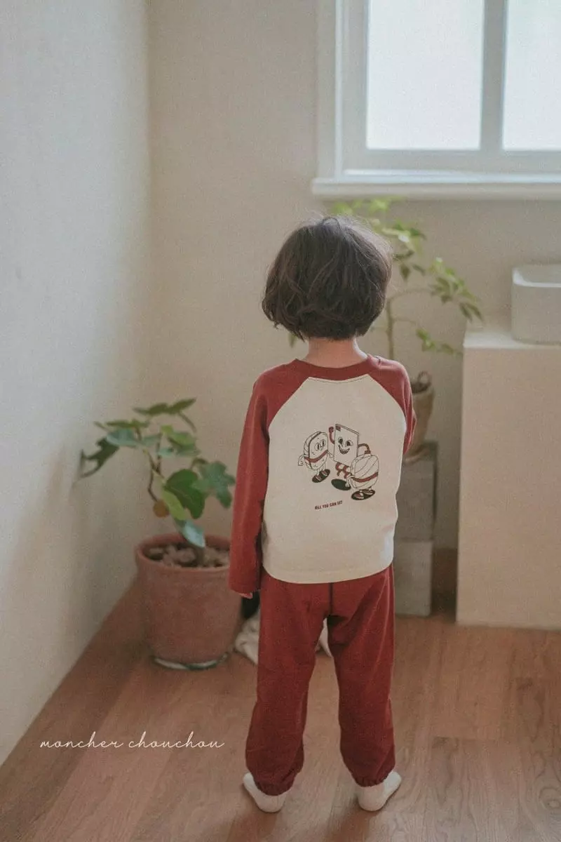 Moncher Chouchou - Korean Children Fashion - #discoveringself - Milino Top Bottom Set - 3