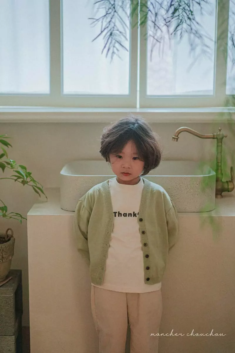 Moncher Chouchou - Korean Children Fashion - #kidzfashiontrend - V Neck Cardigan - 11