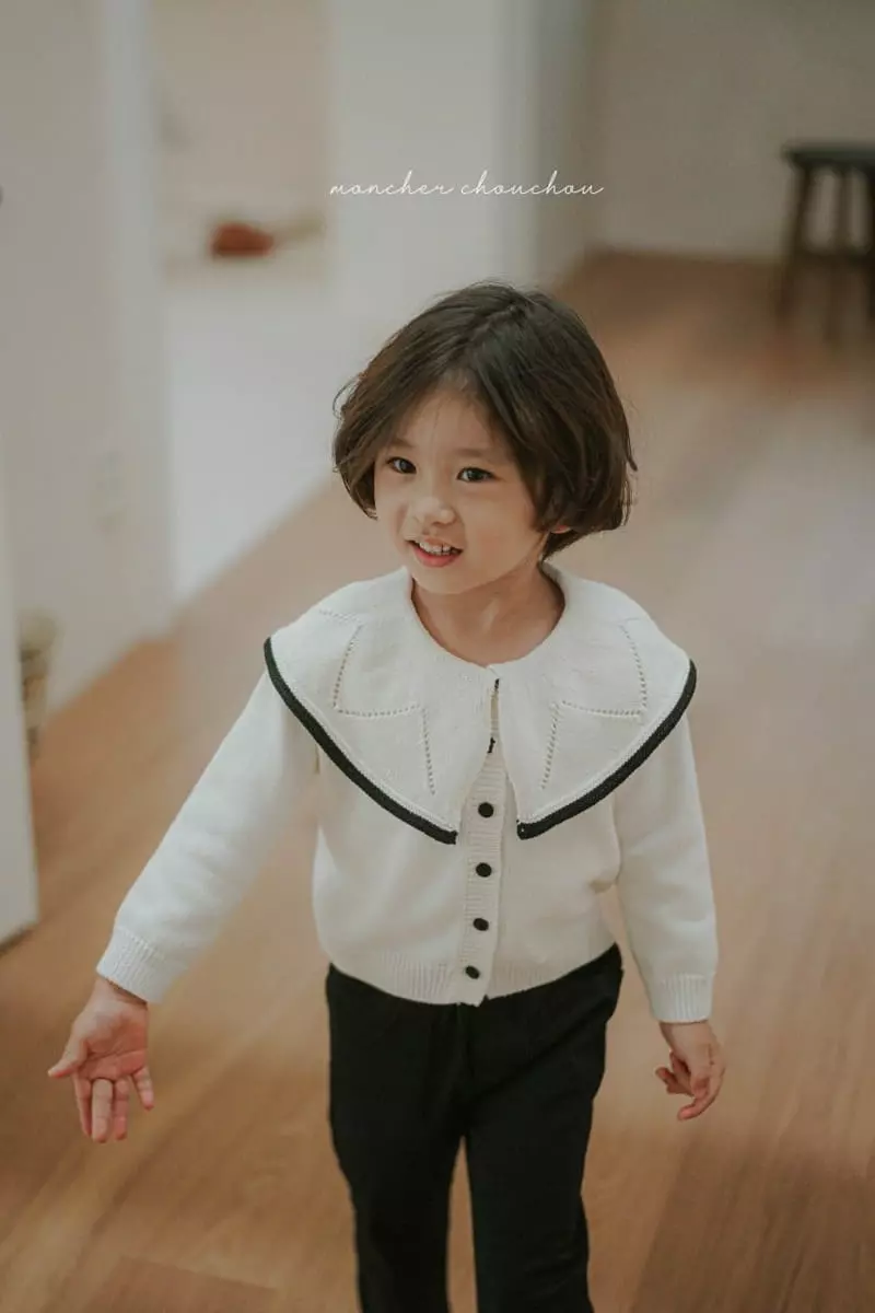 Moncher Chouchou - Korean Children Fashion - #kidzfashiontrend - Cape Cardigan - 3