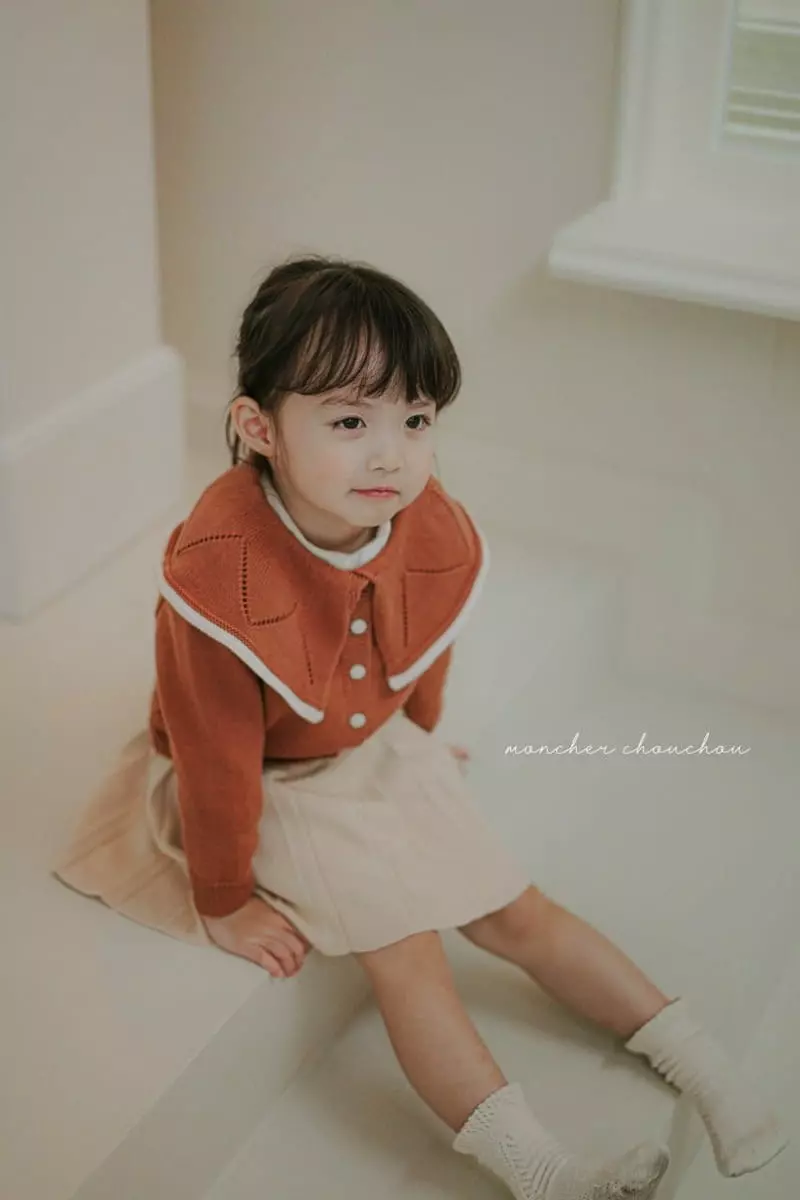 Moncher Chouchou - Korean Children Fashion - #prettylittlegirls - Cape Cardigan - 8