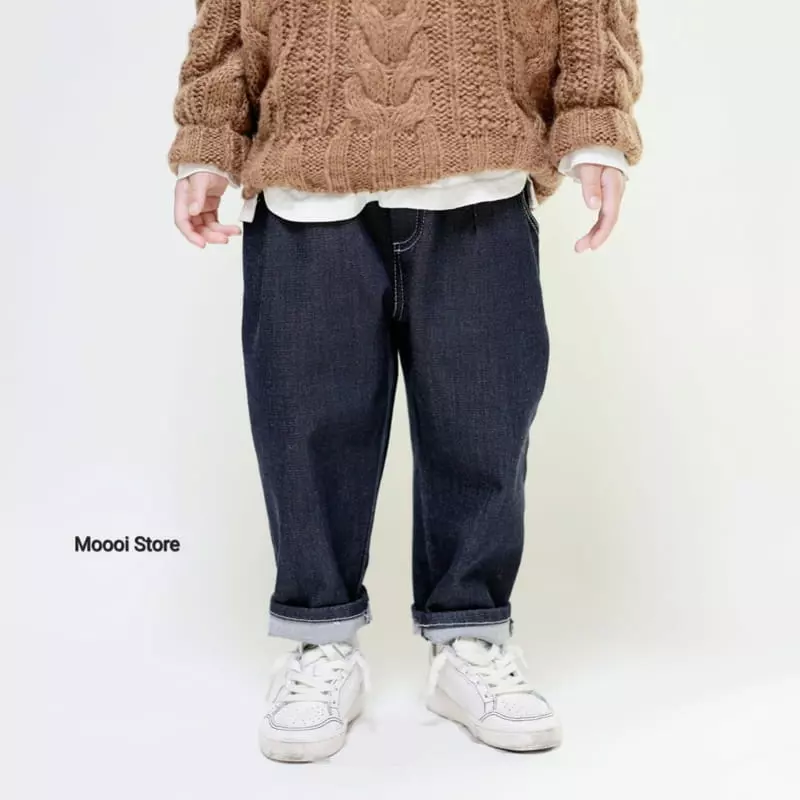 Mooi Store - Korean Children Fashion - #Kfashion4kids - 323 Pintuck Jeans - 7