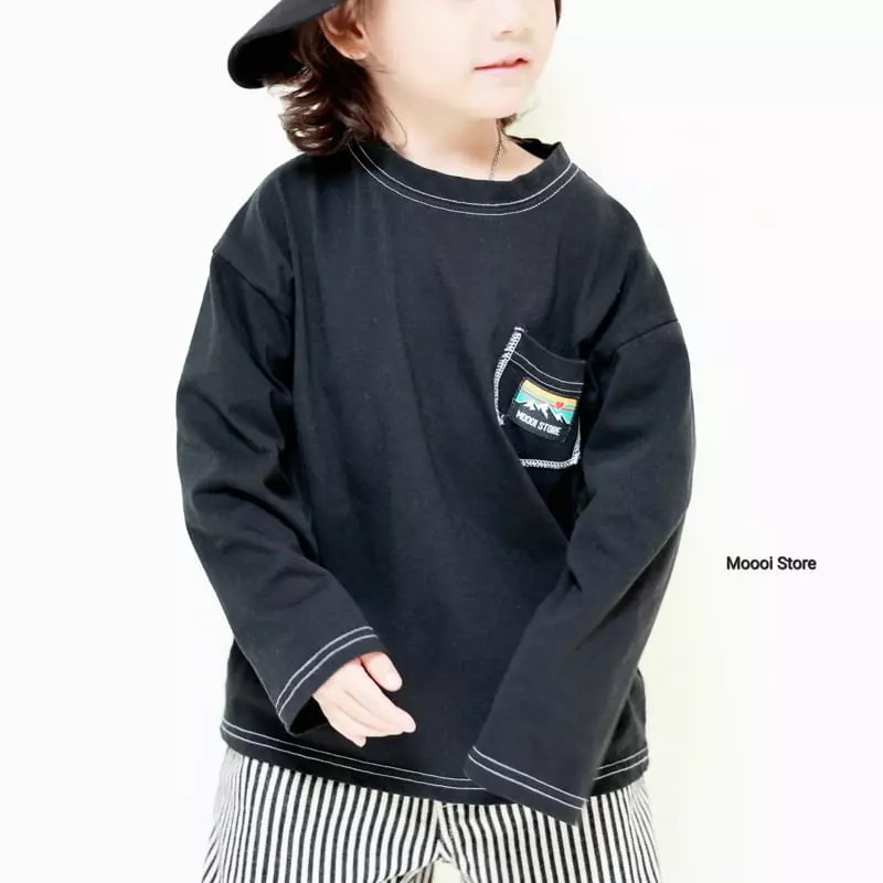 Mooi Store - Korean Children Fashion - #Kfashion4kids - Mooi Long Tee - 3