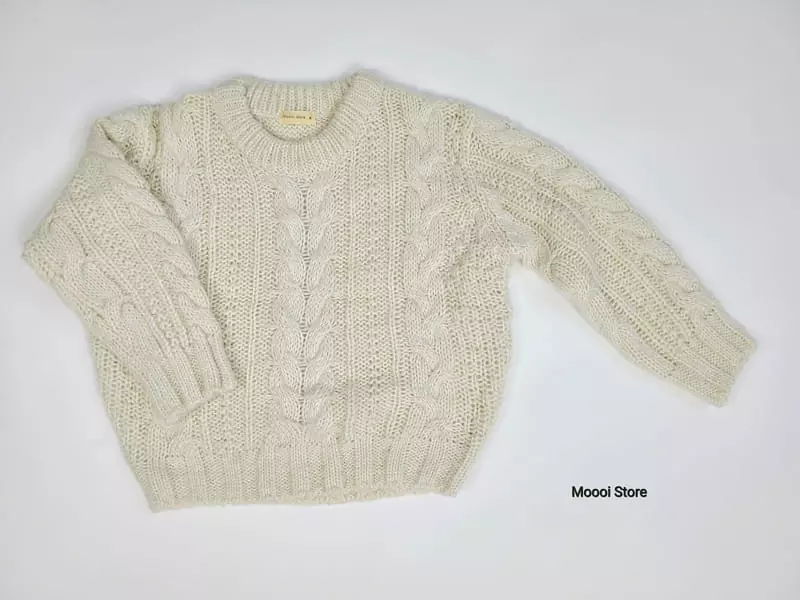 Mooi Store - Korean Children Fashion - #childofig - LS Twist Knit - 6