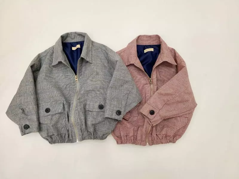 Mooi Store - Korean Children Fashion - #childofig - Check Jumper - 3