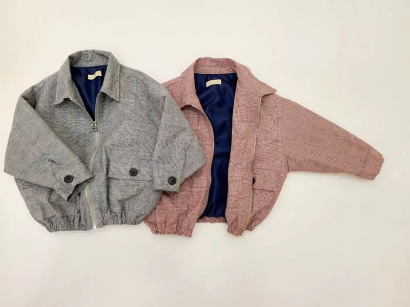 Mooi Store - Korean Children Fashion - #childofig - Check Jumper - 4