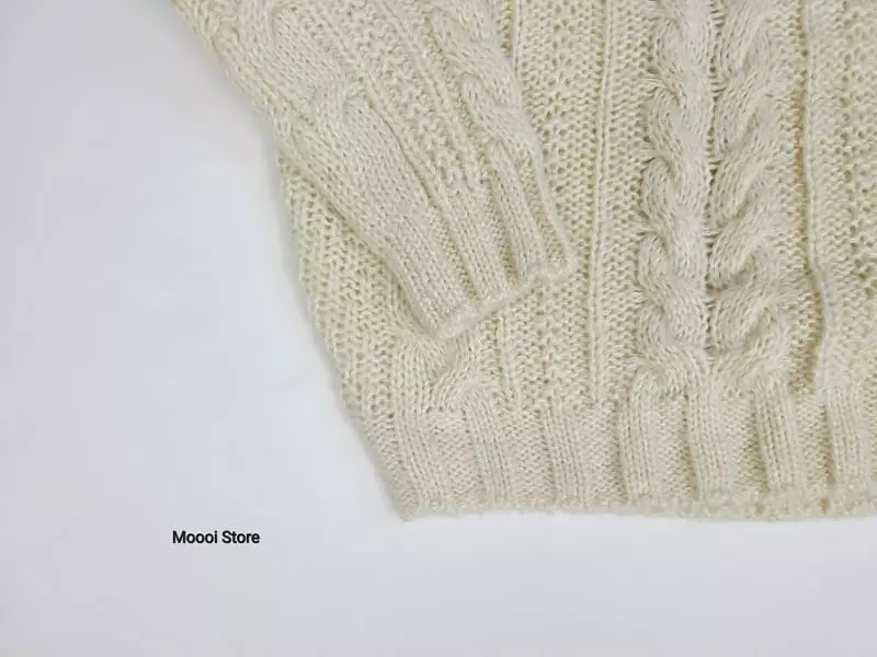 Mooi Store - Korean Children Fashion - #designkidswear - LS Twist Knit - 8