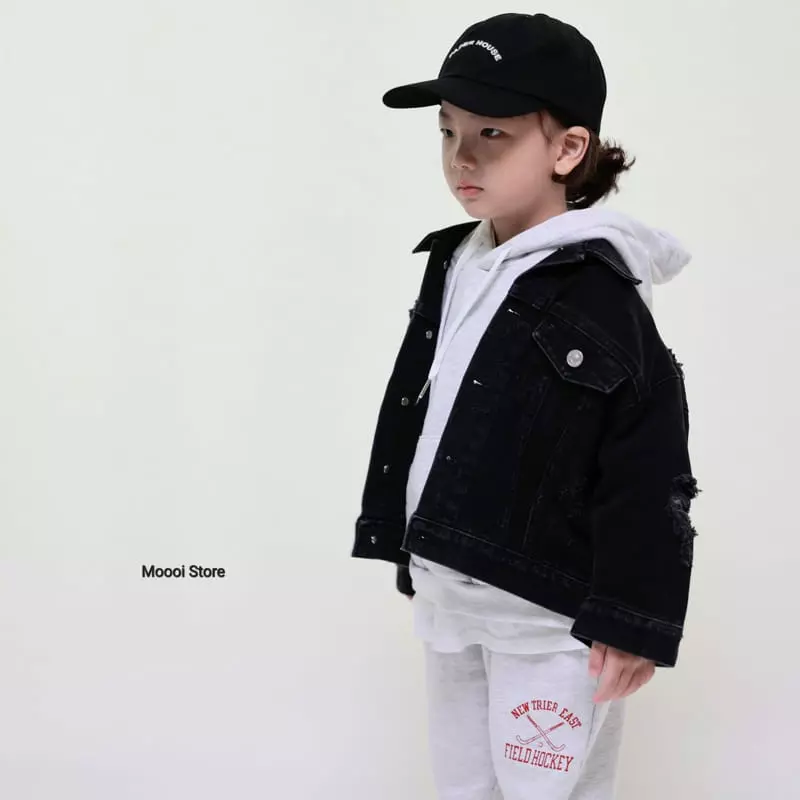 Mooi Store - Korean Children Fashion - #designkidswear - Vintage Denim Jacket - 7
