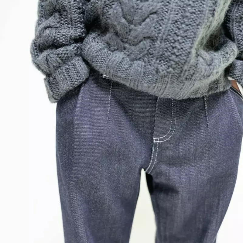 Mooi Store - Korean Children Fashion - #discoveringself - 323 Pintuck Jeans - 2