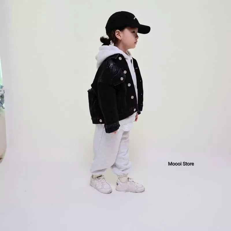 Mooi Store - Korean Children Fashion - #fashionkids - Vintage Denim Jacket - 9