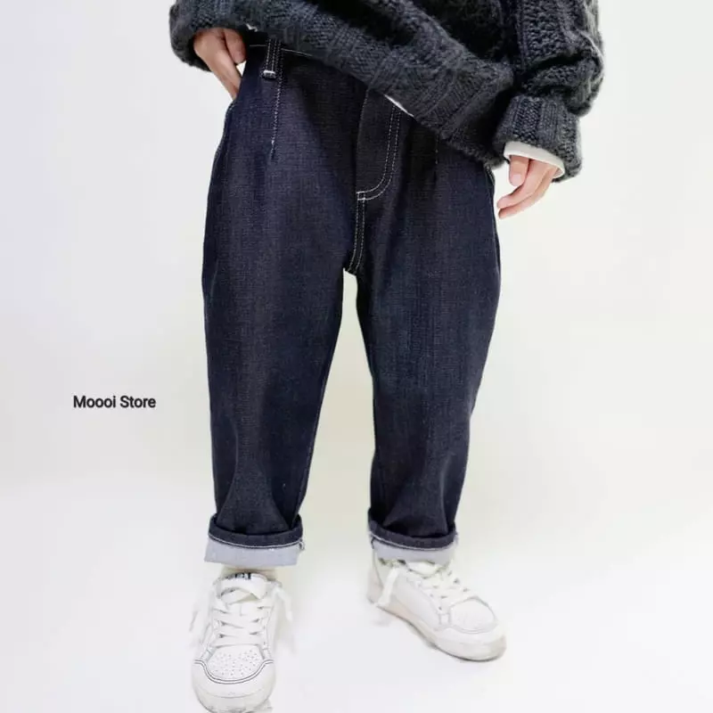 Mooi Store - Korean Children Fashion - #fashionkids - 323 Pintuck Jeans - 4